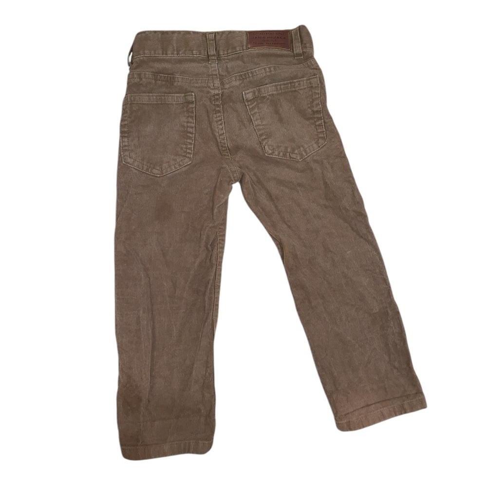 Brown Corduroy Janie & Jack Boy 3T Pants - Picture 2 of 3